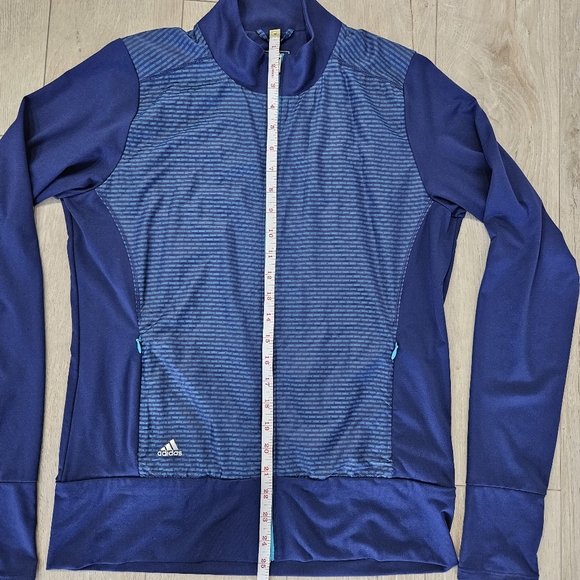 Adidas Lightweight Jacket, Size Small, Blue - Picture 9 of 9